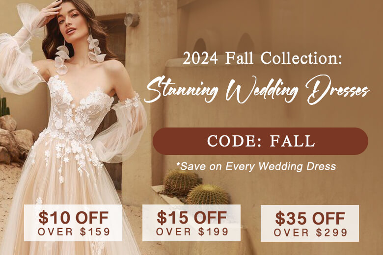 2024 Fall Collection: Stunning Wedding Dresses!